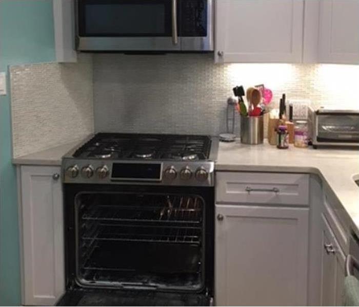 rebuilt kitchen after fire damage
